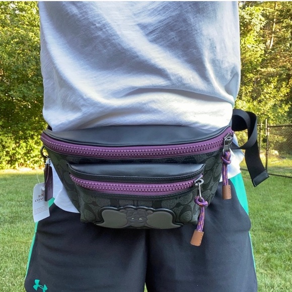 Coach Disney X Dumbo Backpack AND Terrain Belt NWT - Picture 6 of 7